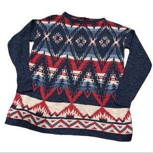 Chaps Aztec‎ sweater